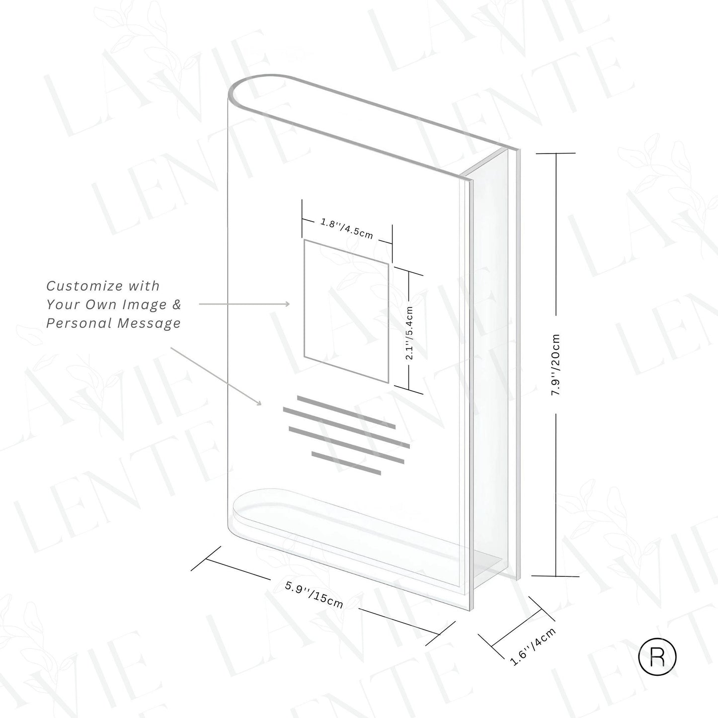 Customizable Photo Book Vase Made-To-Order Home Decor Keepsake Personalize Photo Gifts with Your Treasured Memories or Cherished Moment